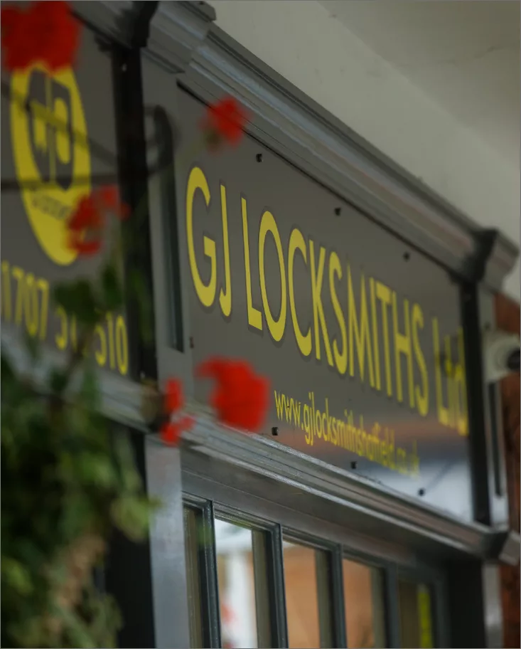 Outside picture of GJ Locksmiths Shop Hatfield