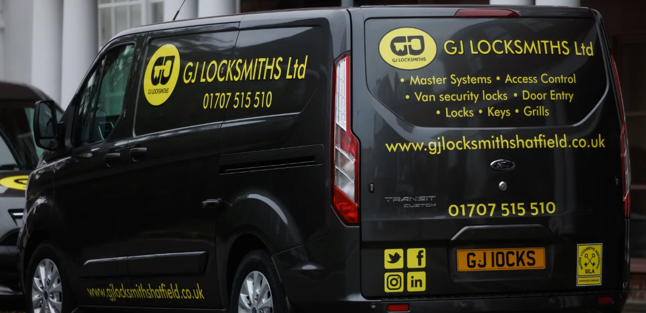 GJ Locksmiths 24 hour locksmith van